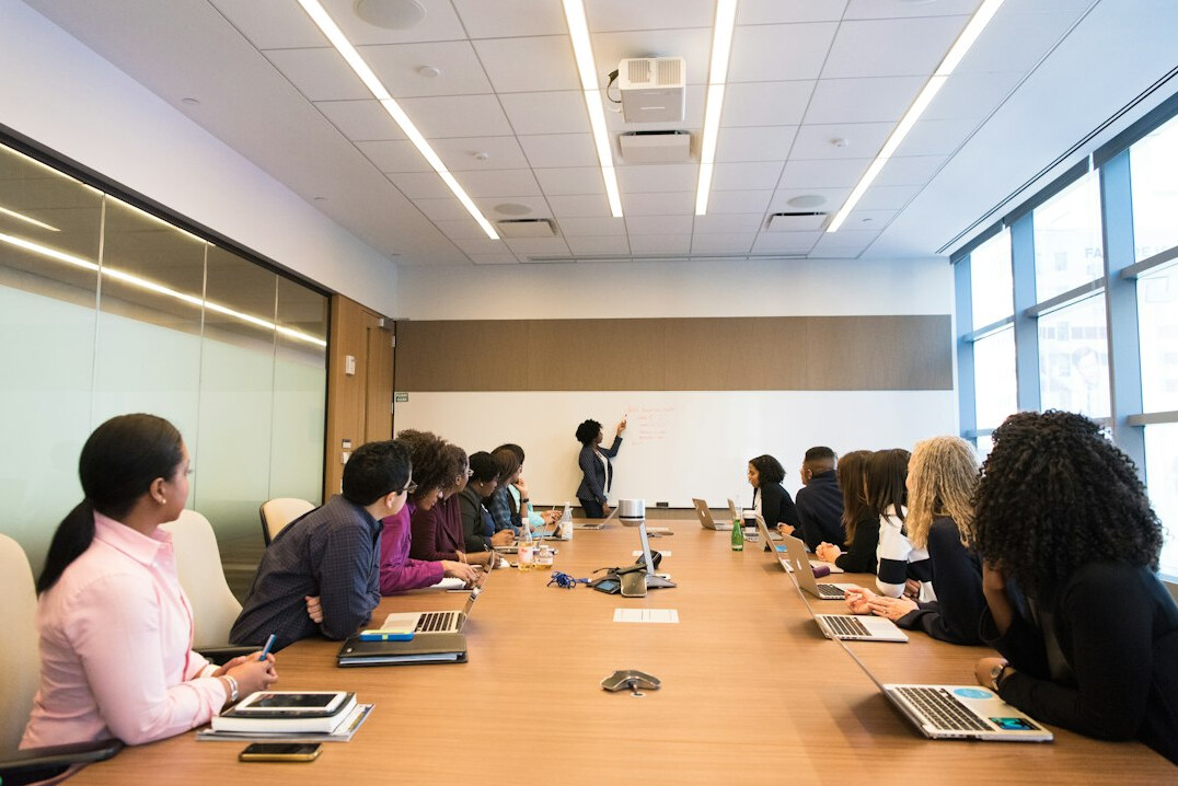 group executive training session
